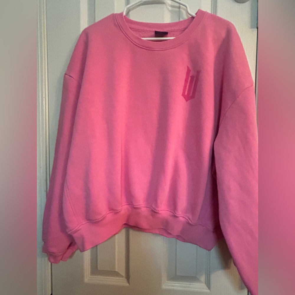 Pink Crewneck Sweatshirt Wicked size large